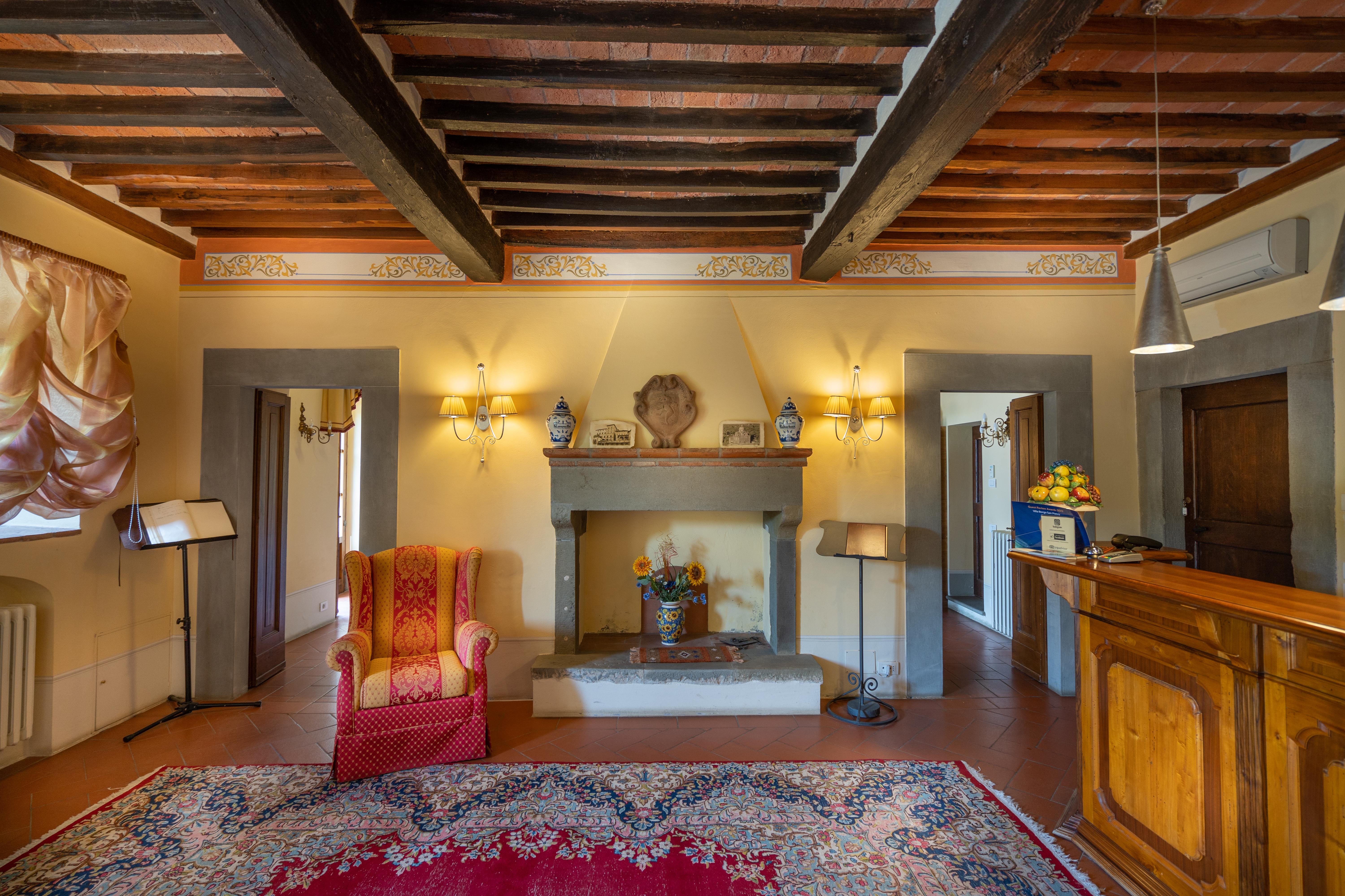 קורטונה Villa Borgo San Pietro מראה חיצוני תמונה