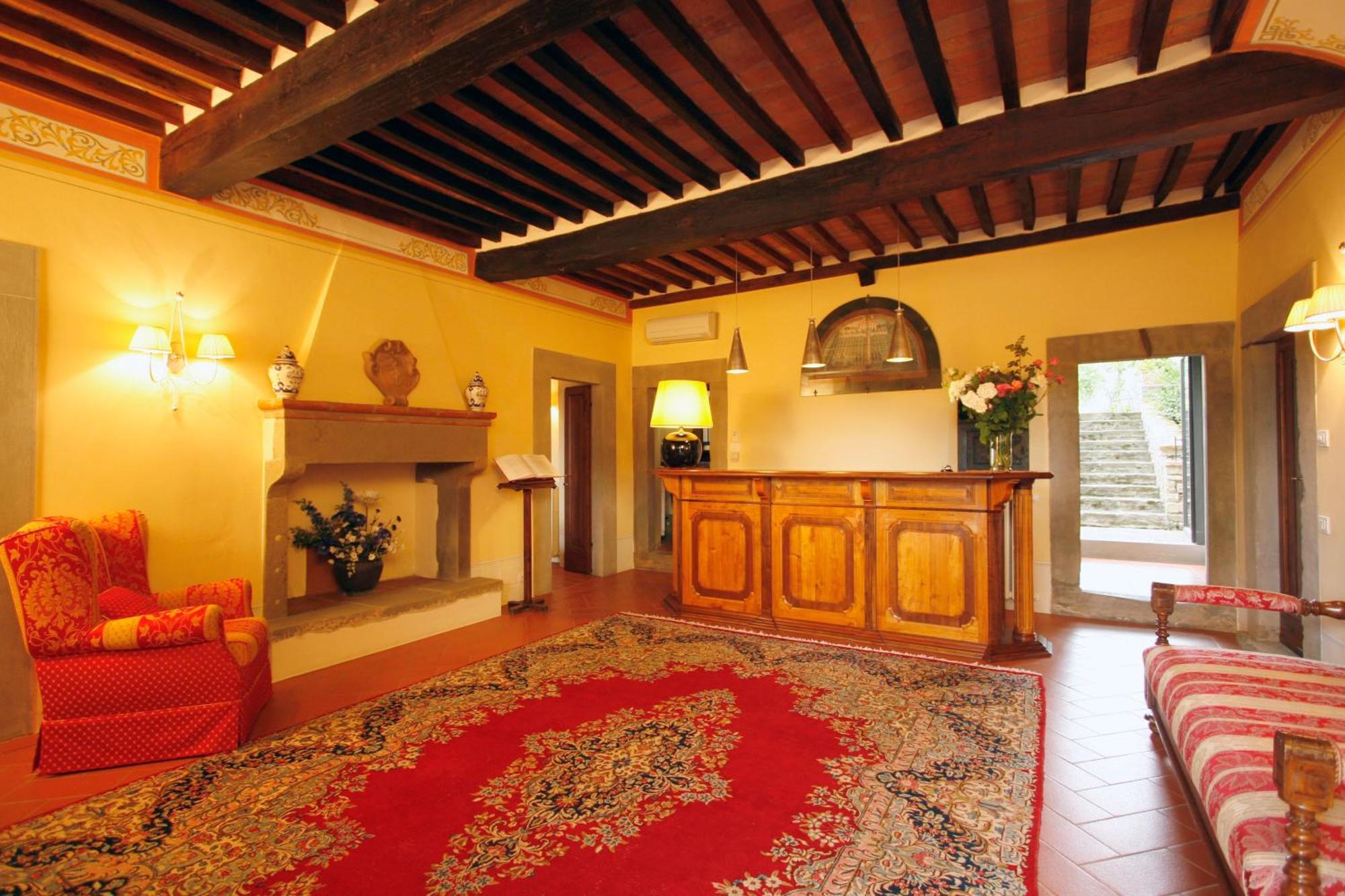 קורטונה Villa Borgo San Pietro מראה פנימי תמונה