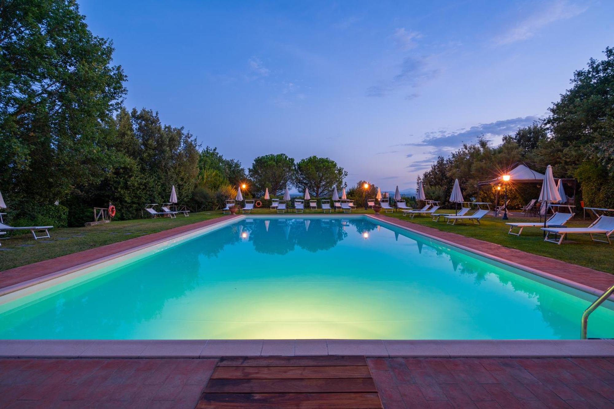 קורטונה Villa Borgo San Pietro מראה חיצוני תמונה